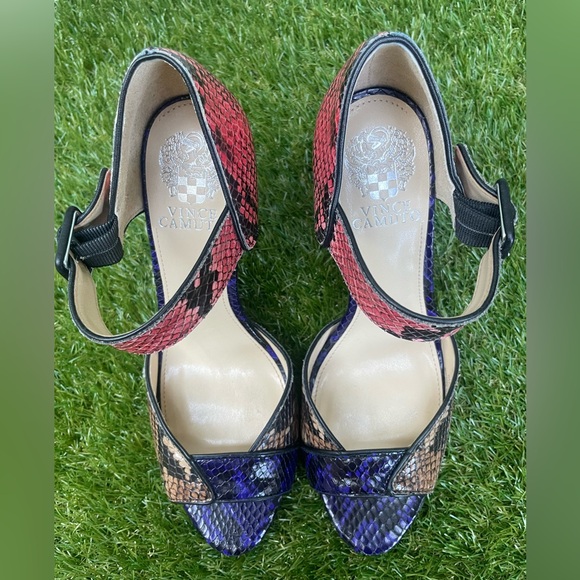Vince Camuto | Sessen | Retro Python Heels | Size 8 - Picture 7 of 10